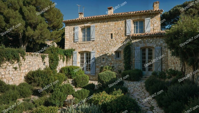 French Provencal Stone House: An Idyllic Countryside Retreat