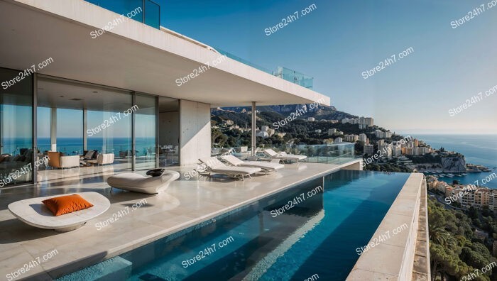 Luxurious Villa on the French Riviera Coastline