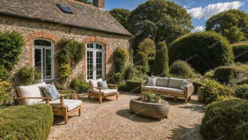 Charming Cottage with Quaint English Country Garden