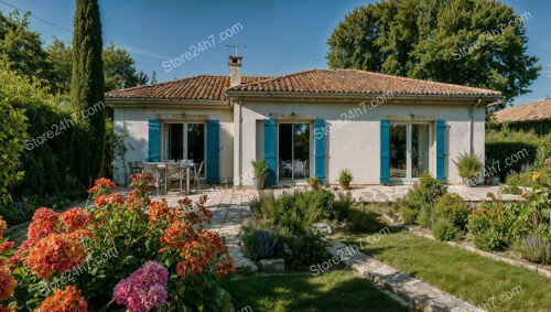 Cottage in Loire Valley's Central France Countryside