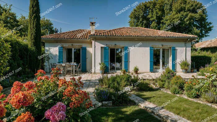Cottage in Loire Valley's Central France Countryside