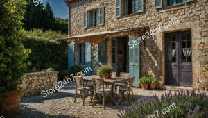 Idyllic Stone House with Charming Outdoor Space in France