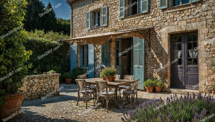 Idyllic Stone House with Charming Outdoor Space in France