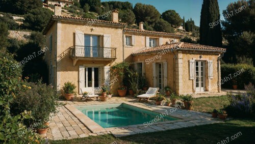 Charming Two-Story French Country House with Pool