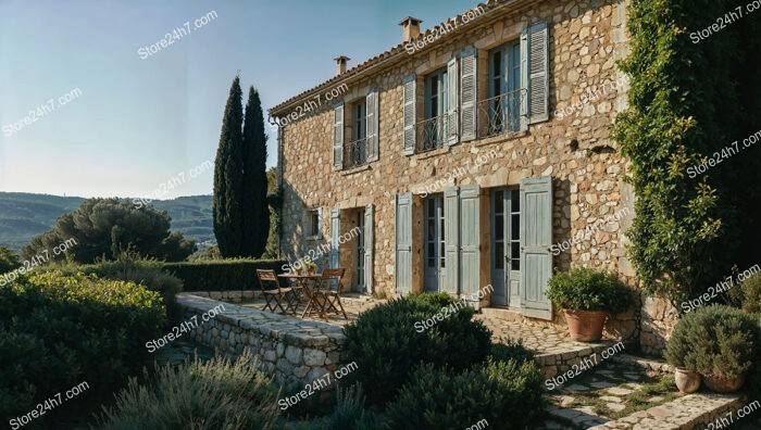 Charming Stone House with Stunning Views in Provence