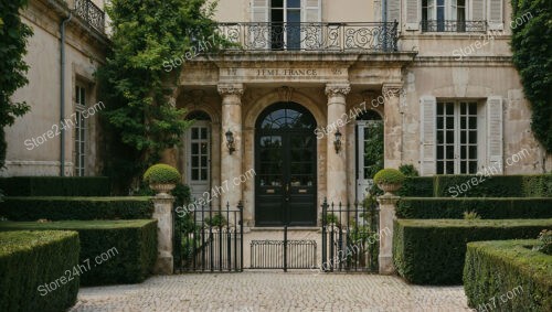 Majestic French Country Estate with Grand Entrance