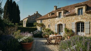 A beautiful stone house in the South of France