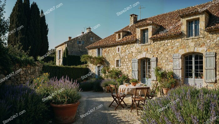 A beautiful stone house in the South of France