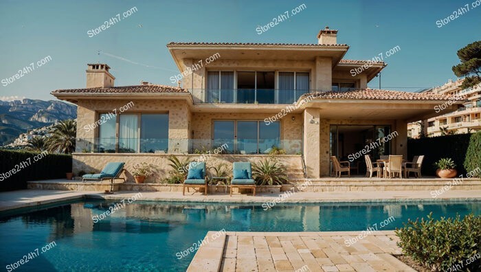 Villa with Pool and Stunning Mediterranean Views