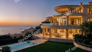 Mediterranean Villa Overlooking the Côte d'Azur