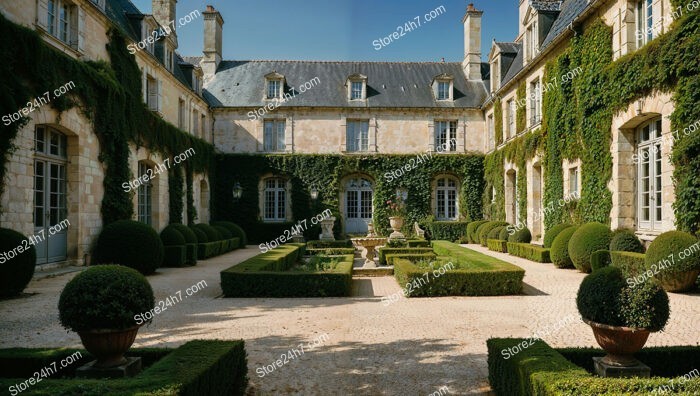 Stately French Country Mansion Perfect for Luxurious Living