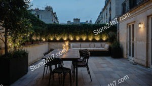Charming French Terrace in the Heart of the City
