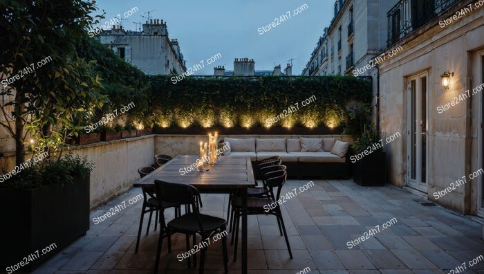 Charming French Terrace in the Heart of the City