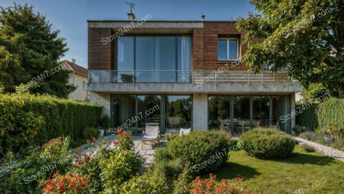 Modern Elegant Home with Beautiful Garden Near Paris Suburbs