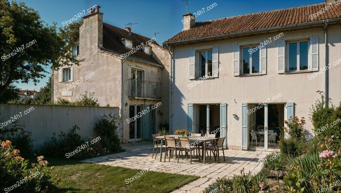 French Countryside House Near Blois with Spacious Patio