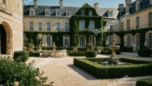 Majestic French Countryside Estate with Elegant Architecture