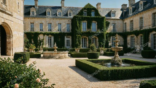 Majestic French Countryside Estate with Elegant Architecture