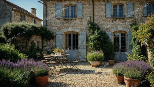 Quaint Stone House with Lush Garden in Southern France