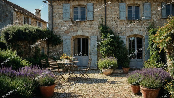 Quaint Stone House with Lush Garden in Southern France