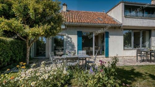 Charming Suburban House with Garden in Parisian Outskirts