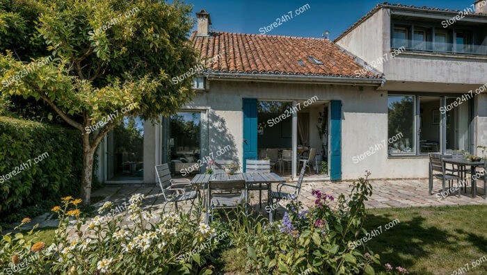 Charming Suburban House with Garden in Parisian Outskirts