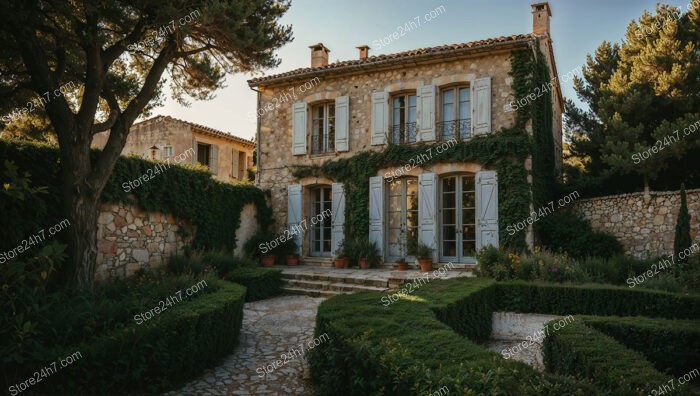 A Picturesque French Countryside Home Surrounded by Nature