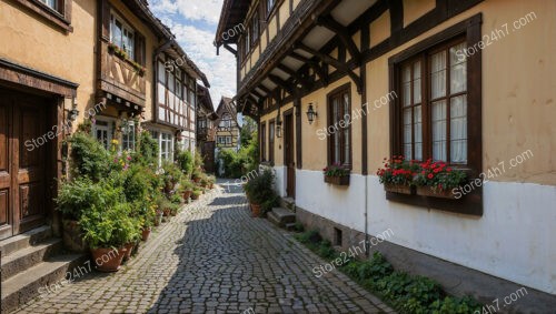 Beautiful Timber-Framed House on a Quiet German Street