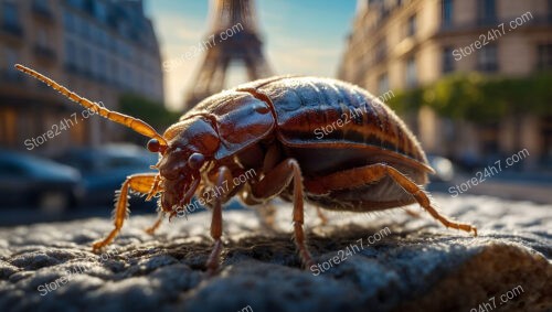 Bedbugs Overtake Paris: Close-Up of Infestation in Streets