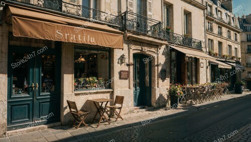 Charming Residential Entryway in Historic French City Center