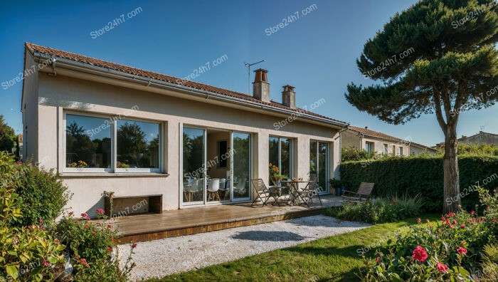 Charming Single-Story Home with Spacious Garden Near Paris