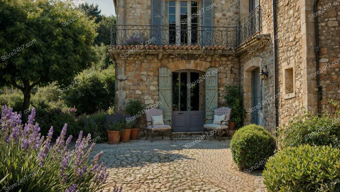 Charming Stone House with Rustic Elegance in Southern France