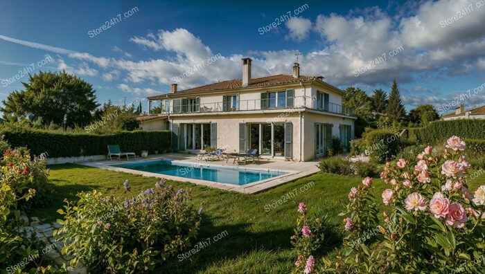 Charming Two-Story Home with Pool in Paris Suburb