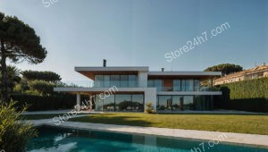 Contemporary Coastal Villa with Expansive Views Near Nice