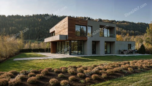 Contemporary German House in Scenic Countryside Setting