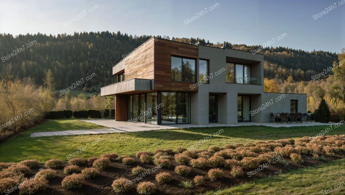 Contemporary German House in Scenic Countryside Setting