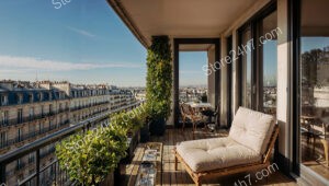 Discover Elegant Living on a Stunning Parisian Apartment Terrace