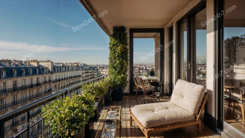 Discover Elegant Living on a Stunning Parisian Apartment Terrace