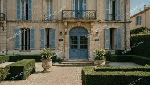 Elegant French Country Manor with Classic Architectural Beauty