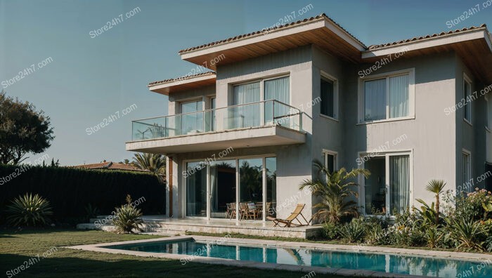 Elegant Mediterranean Villa with Private Pool and Scenic View