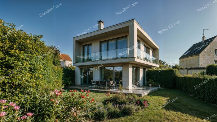 Elegant Modern House in Idyllic Île-de-France Suburb