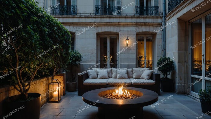 Elegant Terrace Sanctuary in the Heart of French City