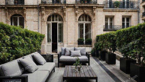 Elegant Urban Terrace Perfect for Luxurious French Living