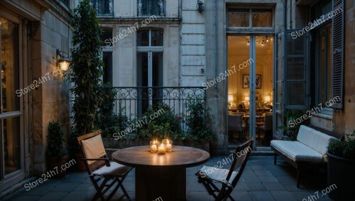 Enchanting French Terrace for Relaxing Evenings and Gatherings