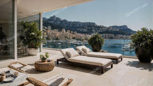 Exclusive French Riviera Villa with Panoramic Marina Views