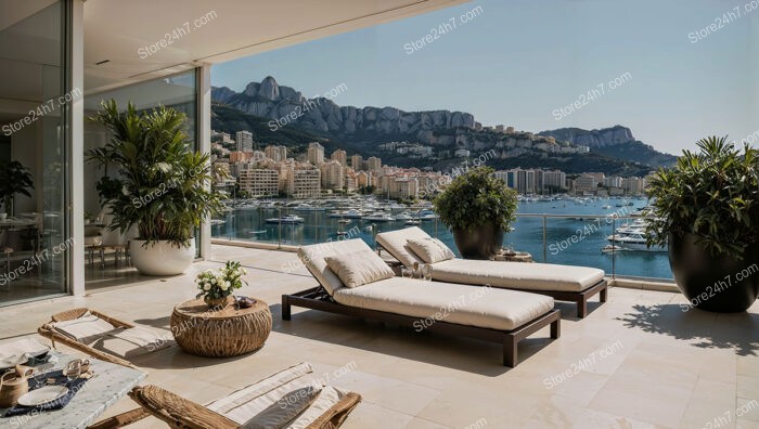 Exclusive French Riviera Villa with Panoramic Marina Views