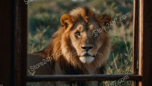 Face to Face with the King of the Savanna’s Majesty