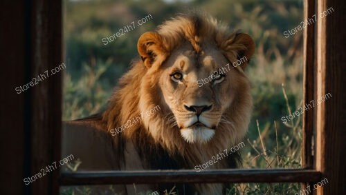 Face to Face with the King of the Savanna’s Majesty