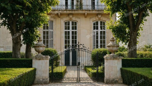 French Country Estate: Luxurious Mansion with Exquisite Gardens