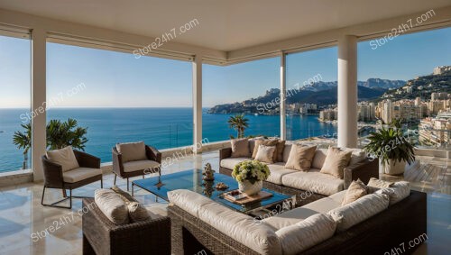 French Riviera Villa with Breathtaking Panoramic Ocean Views