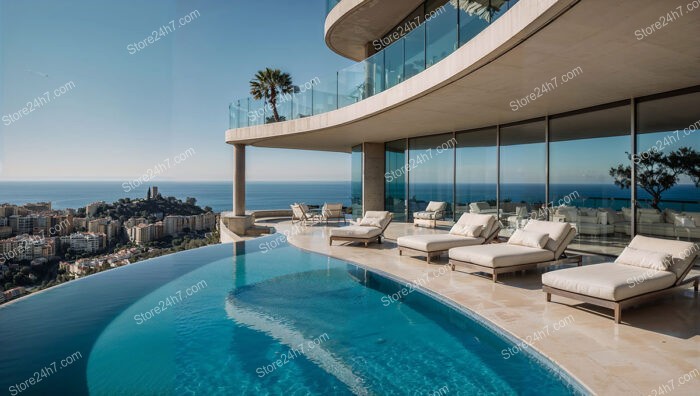 French Riviera Villa with Spectacular Infinity Pool View